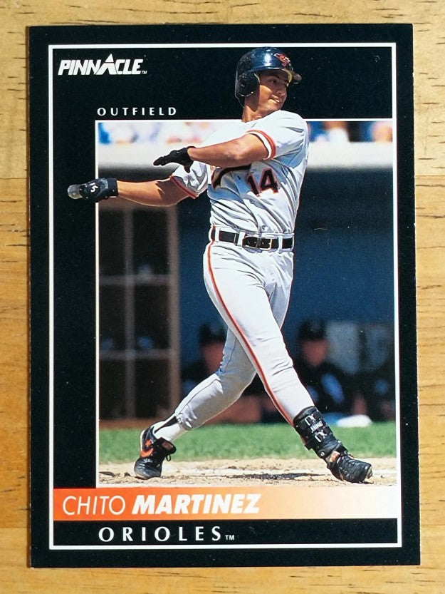 1992 Pinnacle #380 Chito Martinez