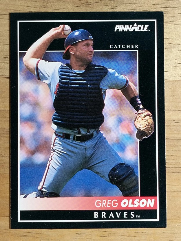 1992 Pinnacle #149 Greg Olson