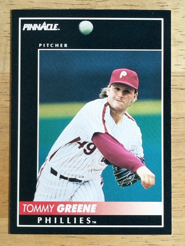 1992 Pinnacle #155 Tommy Greene