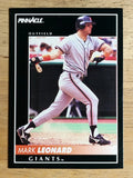 1992 Pinnacle #233 Mark Leonard