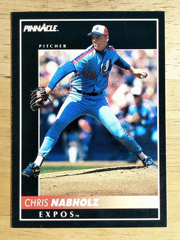 1992 Pinnacle #360 Chris Nabholz