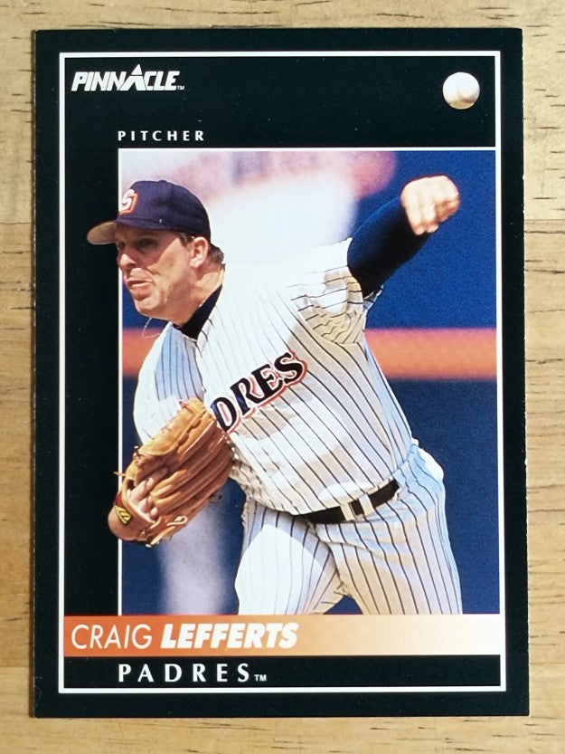 1992 Pinnacle #478 Craig Lefferts