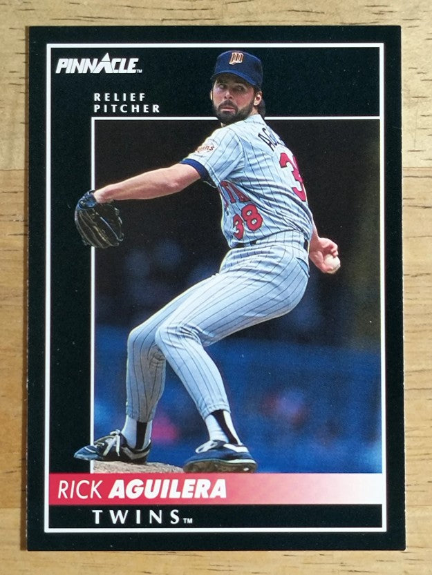 1992 Pinnacle #211 Rick Aguilera