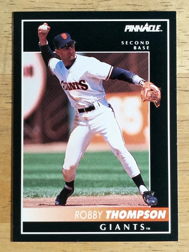 1992 Pinnacle #143 Robby Thompson