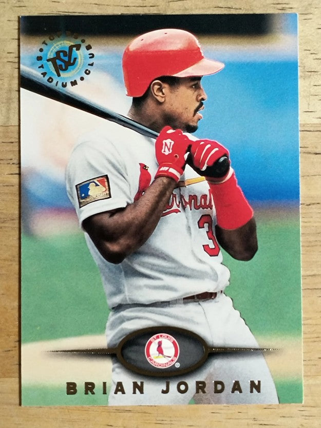 1995 Stadium Club #355 Brian Jordan