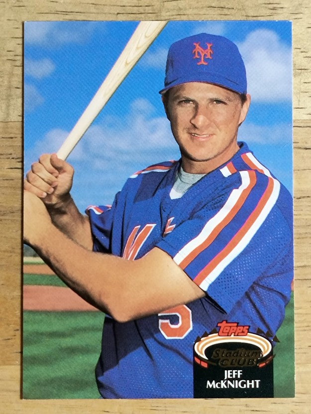 1992 Stadium Club #633 Jeff McKnight