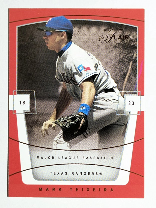 2004 Flair #45 Mark Teixeira