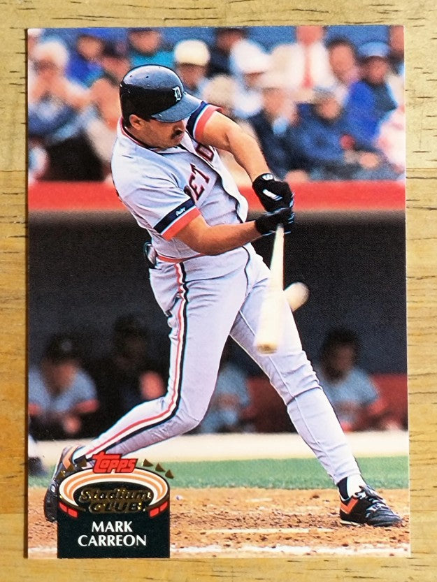 1992 Stadium Club #678 Mark Carreon
