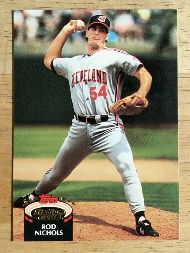 1992 Stadium Club #534 Rod Nichols