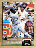 1992 Stadium Club #666 Greg Vaughn