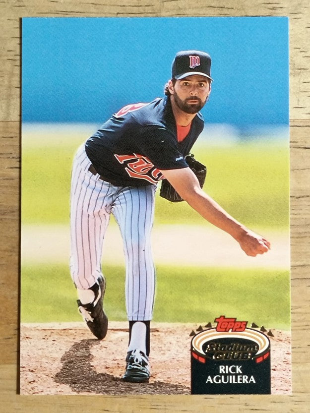 1992 Stadium Club #726 Rick Aguilera