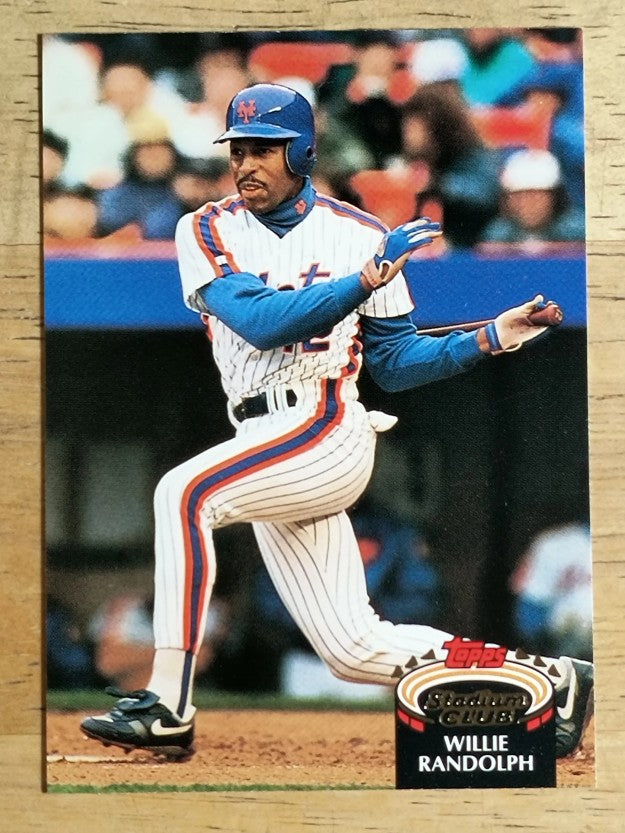 1992 Stadium Club #890 Willie Randolph