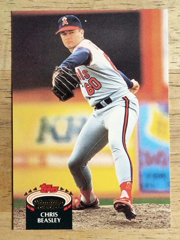 1992 Stadium Club #492 Chris Beasley