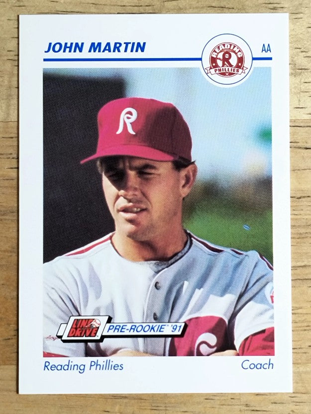 1991 Line Drive AA #509 John Martin CO