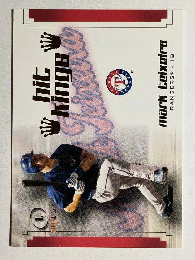 2004 Fleer Legacy Hit Kings #10 Mark Teixeira
