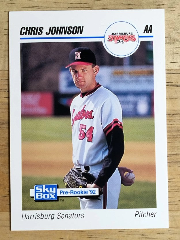1992 SkyBox AA #120 Chris Johnson