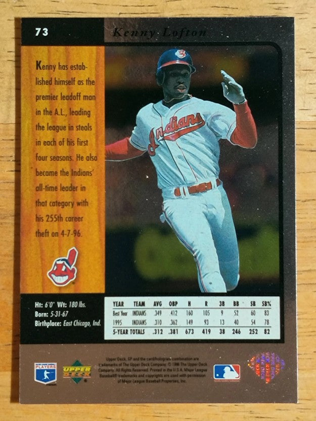 1996 SP #73 Kenny Lofton