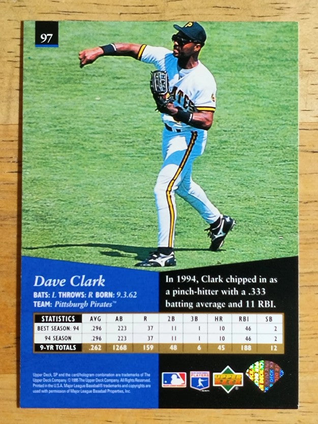 1995 SP #97 Dave Clark