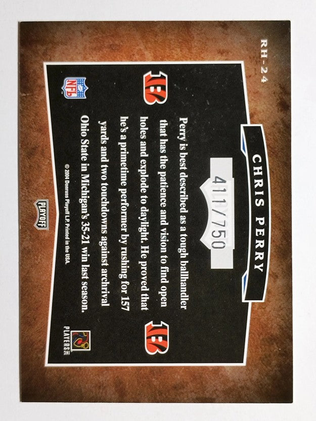 2004 Playoff Hogg Heaven Rookie Hoggs #RH24 Chris Perry