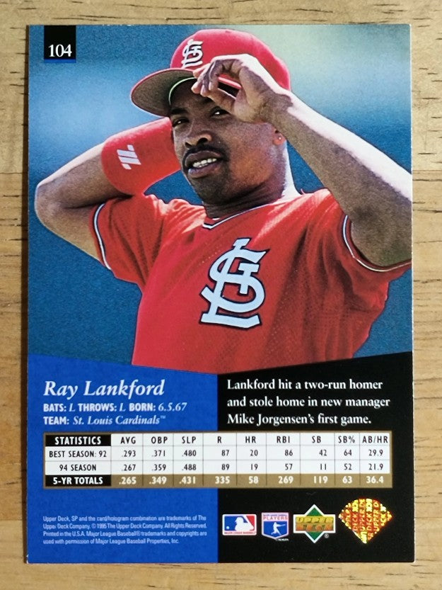 1995 SP #104 Ray Lankford