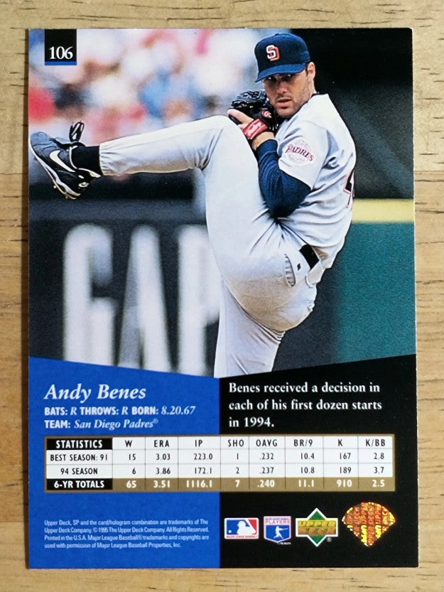 1995 SP #106 Andy Benes