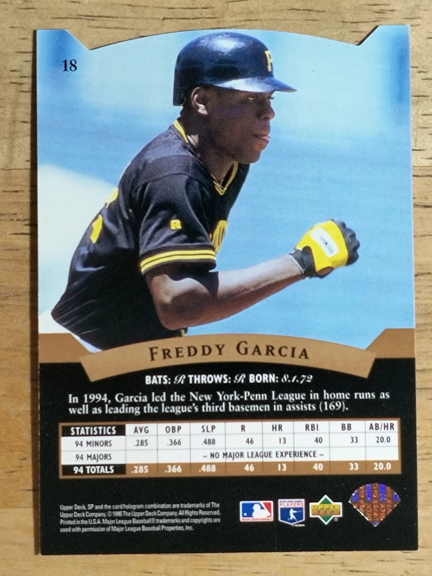 1995 SP #18 Freddy Adrian Garcia RC FOIL