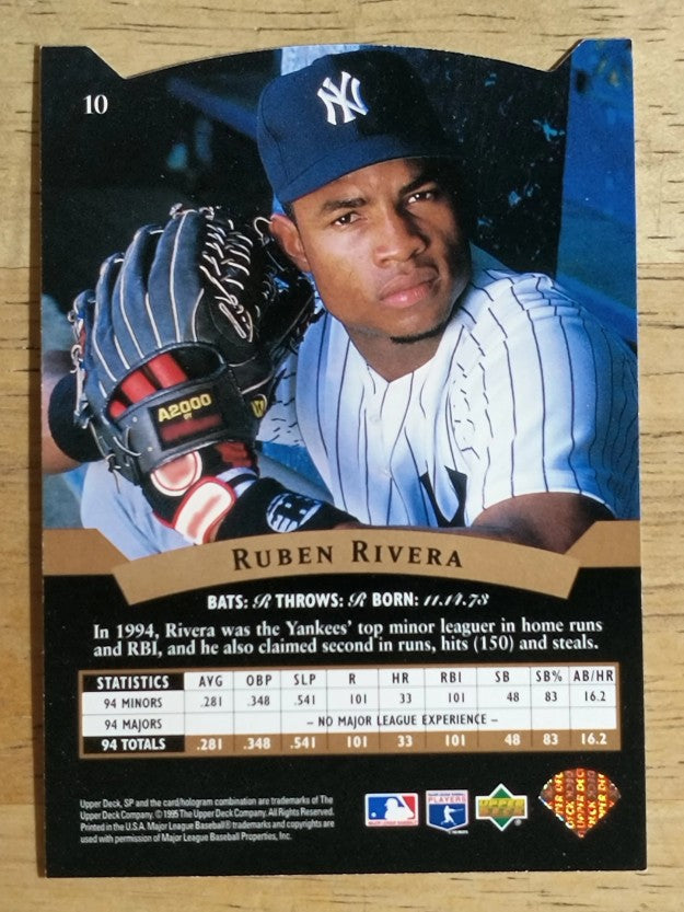 1995 SP #10 Ruben Rivera FOIL