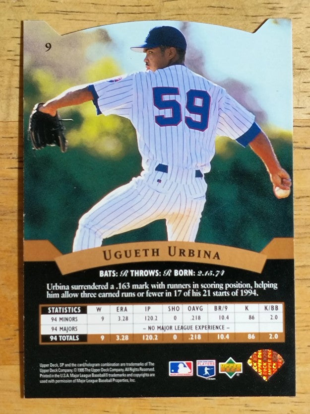1995 SP #9 Ugueth Urbina FOIL