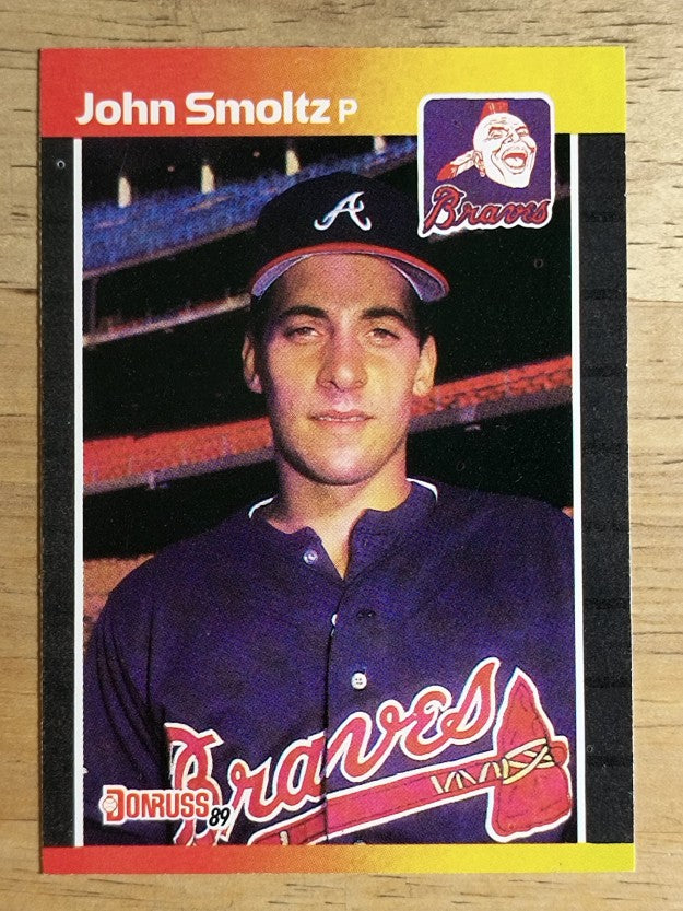 1989 Donruss #642 John Smoltz RC