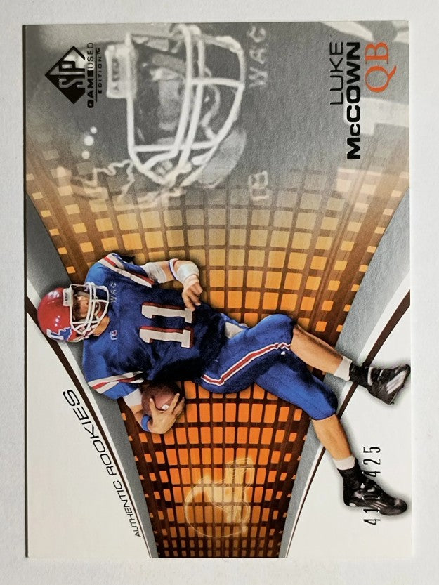 2004 SP Game Used Edition #117 Luke McCown RC