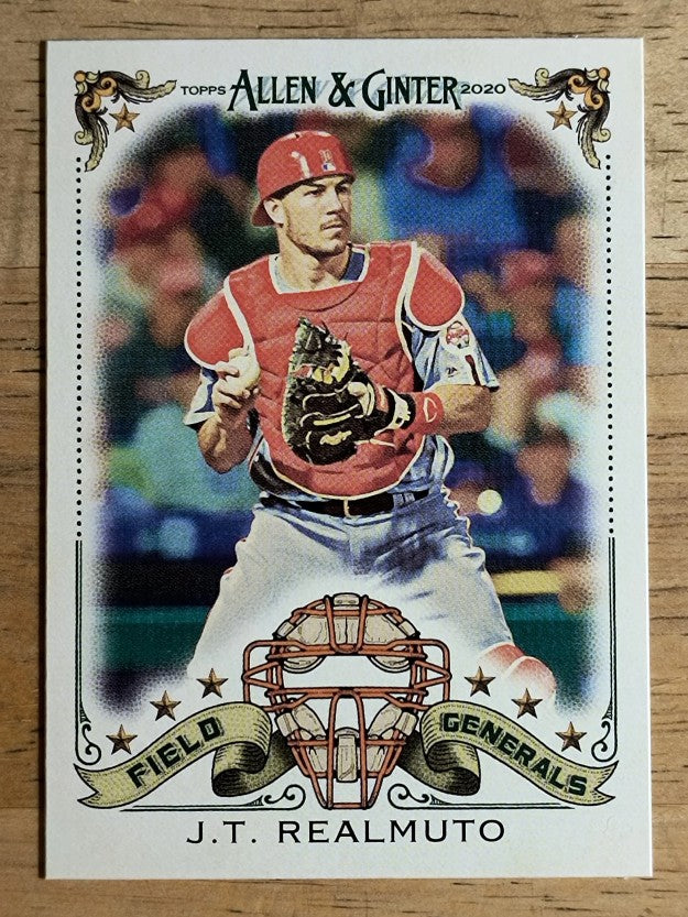 2020 Topps Allen and Ginter Field Generals #FG15 J.T. Realmuto
