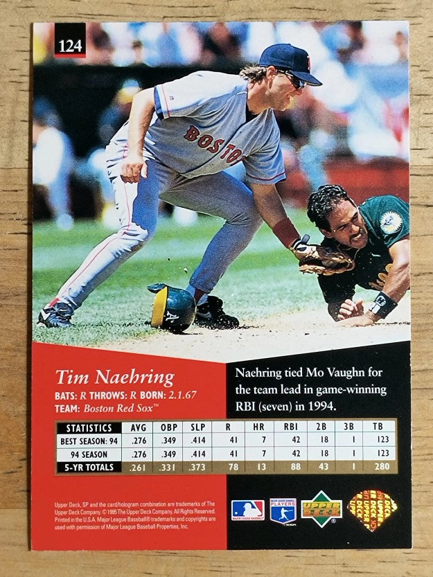 1995 SP #124 Tim Naehring