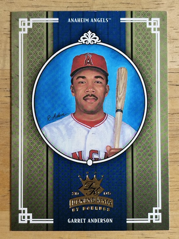 2005 Diamond Kings #1 Garret Anderson