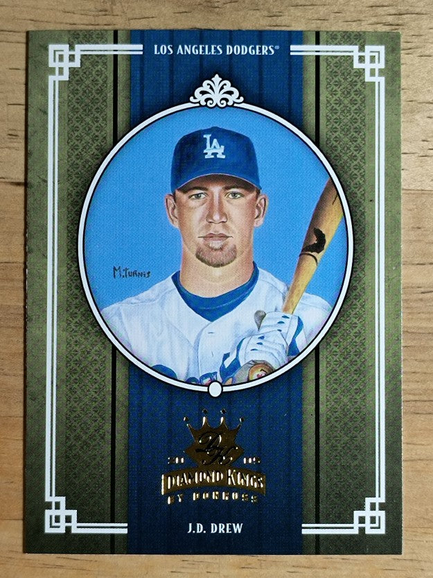 2005 Diamond Kings #356 J.D. Drew