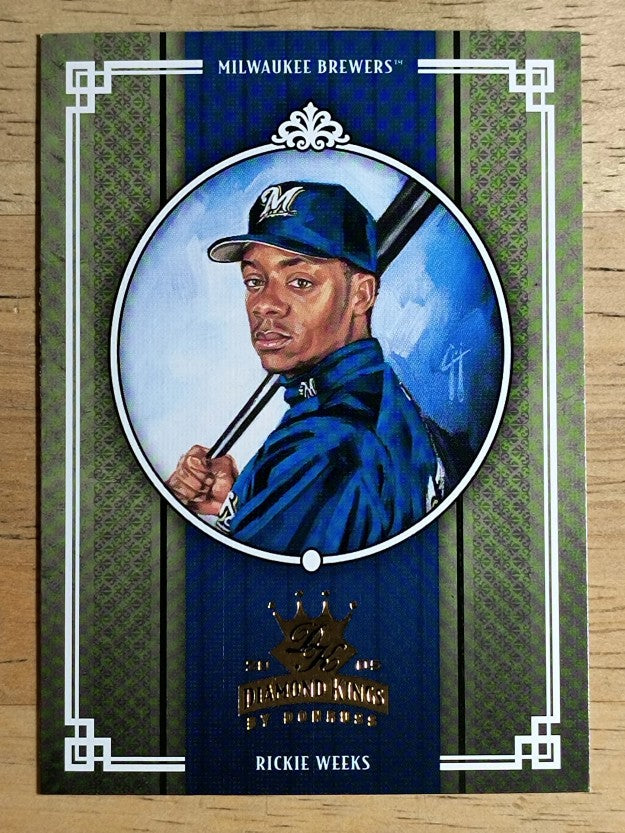 2005 Diamond Kings #128 Rickie Weeks