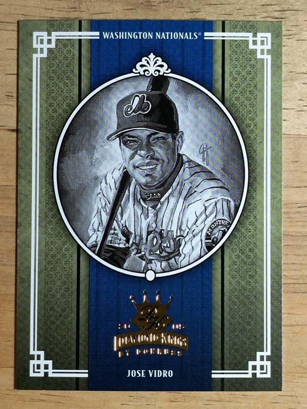 2005 Diamond Kings B/W #136 Jose Vidro