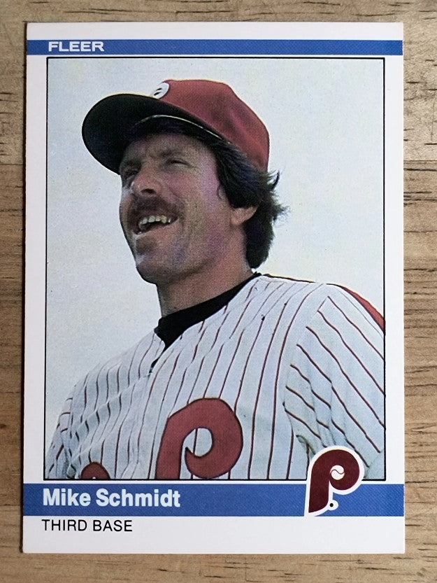 1984 Fleer #48 Mike Schmidt
