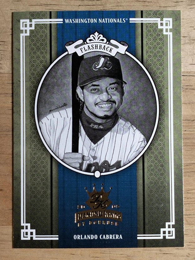 2005 Diamond Kings B/W #272 Orlando Cabrera Expos