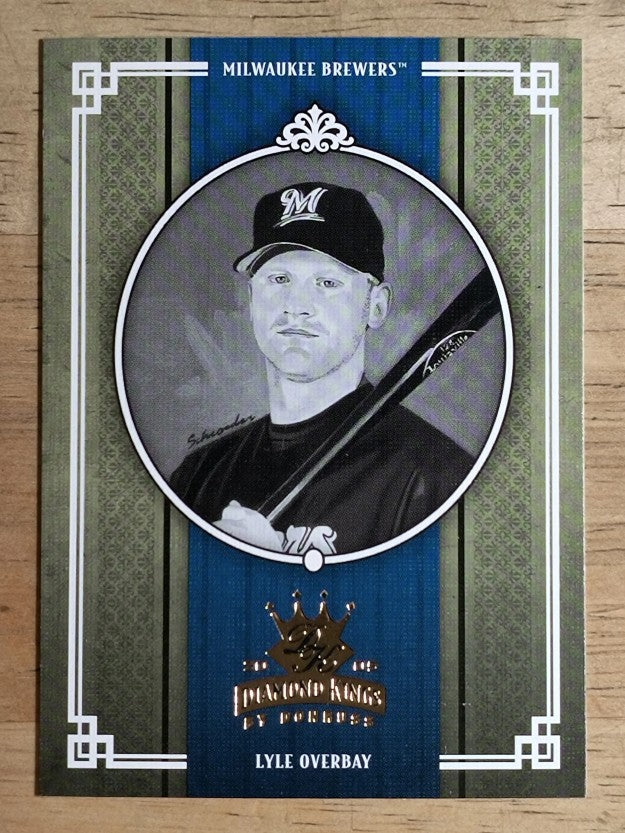 2005 Diamond Kings B/W #125 Lyle Overbay