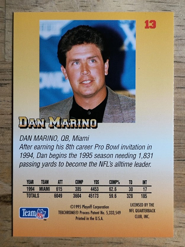 1995 Playoff Prime #13 Dan Marino
