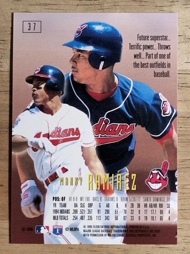1995 Emotion #37 Manny Ramirez