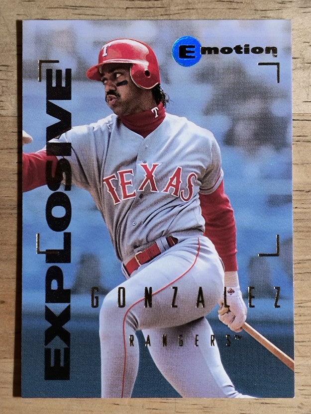 1995 Emotion #85 Juan Gonzalez
