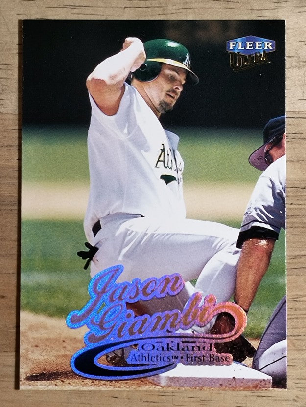 1999 Ultra #162 Jason Giambi