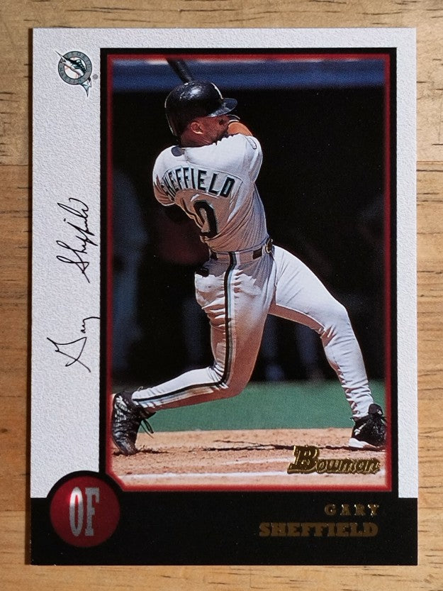 1998 Bowman #68 Gary Sheffield
