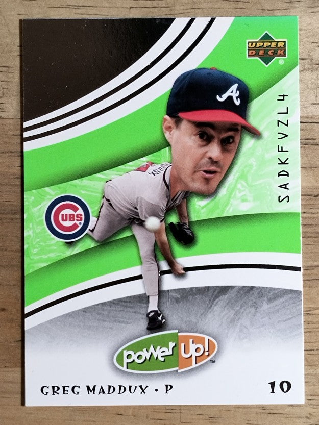 2004 Upper Deck Power Up #78 Greg Maddux