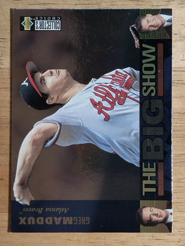 1997 Collector's Choice The Big Show #1 Greg Maddux