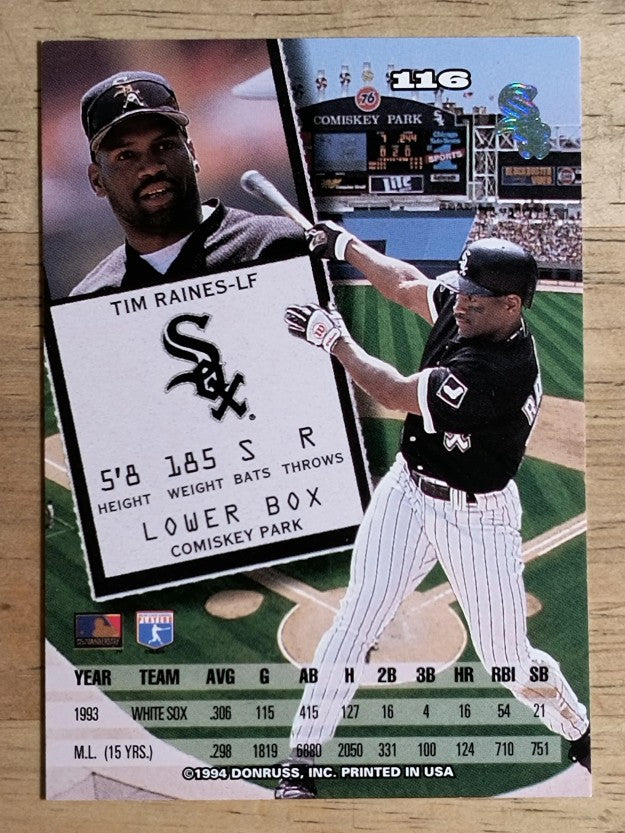 1994 Leaf #116 Tim Raines