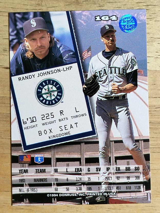 1994 Leaf #164 Randy Johnson