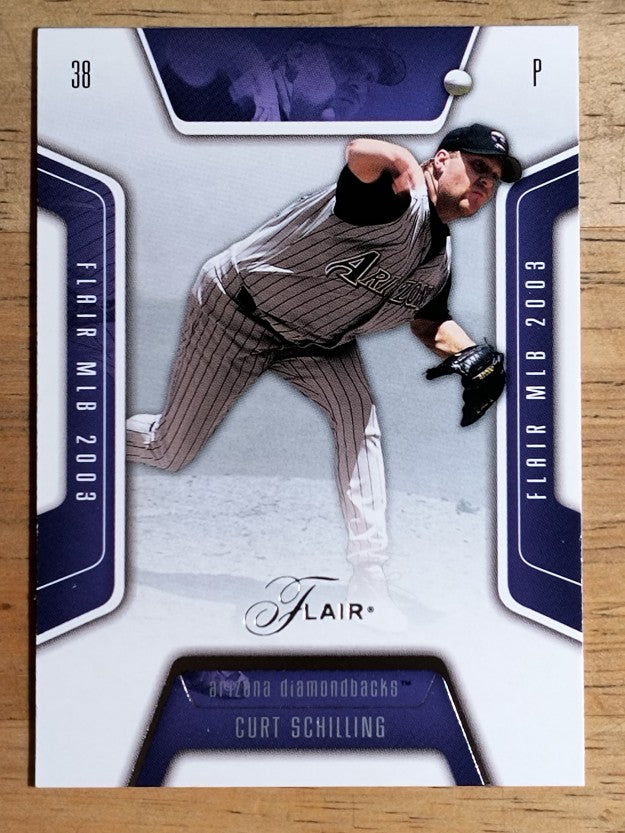 2003 Flair #40 Curt Schilling