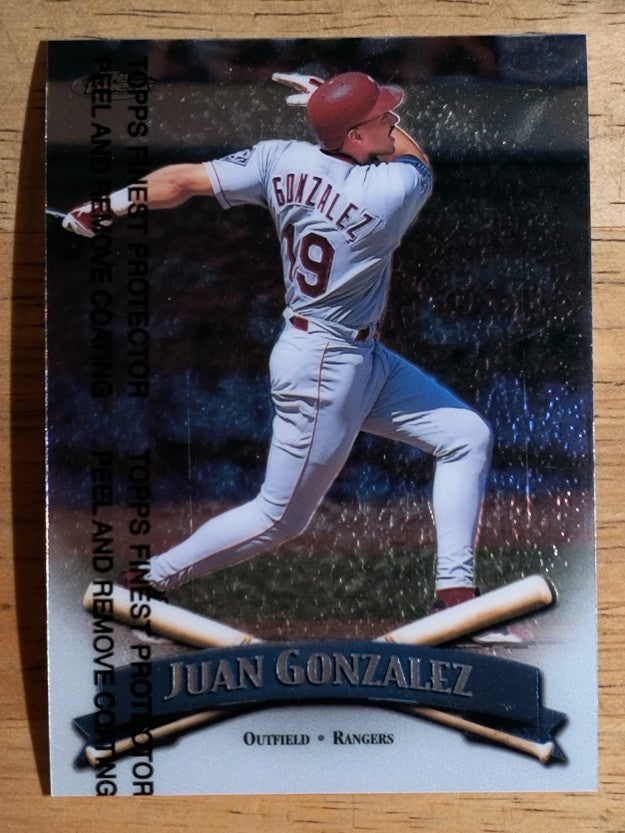 1998 Finest #260 Juan Gonzalez